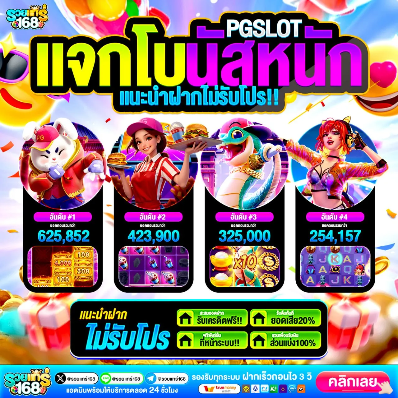 เครดิตฟรี ไม่ต้องแชร์ กดรับเอง ง่าย ๆ ได้จริง
