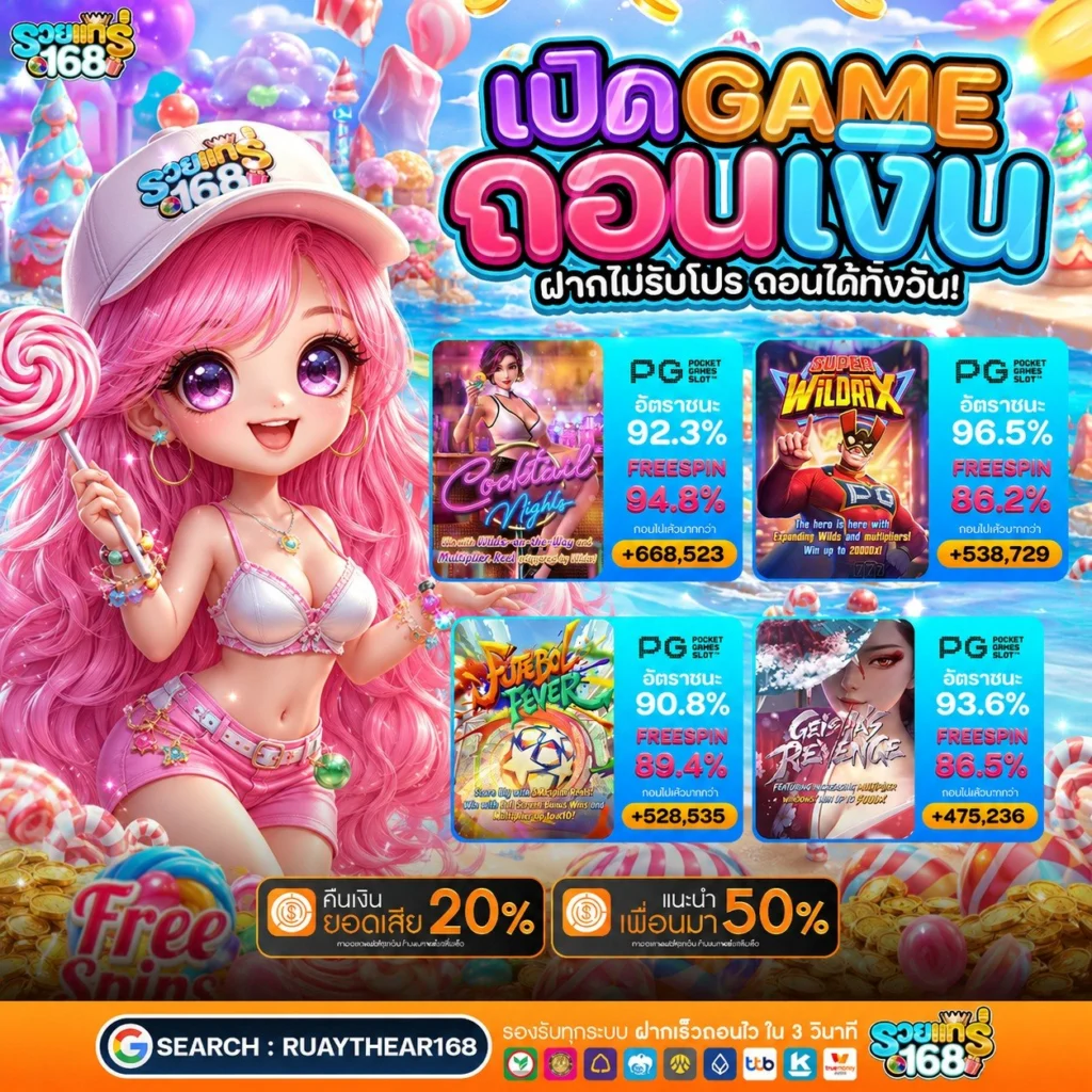 ทุนน้อยก็เฟี้ยวได้กดรับเองได้เลย ฝาก 10 รับ100 ใหม่ล่าสุด